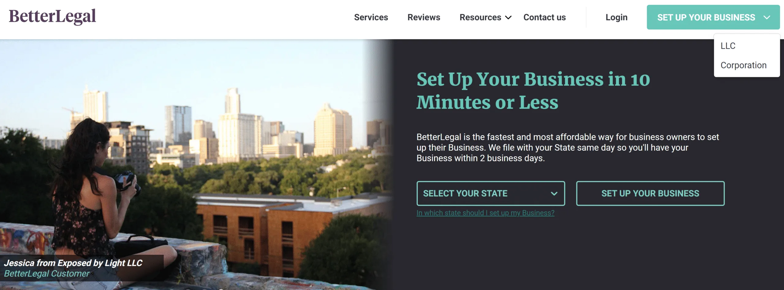 BetterLegal, best registered agent service