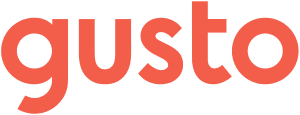 Gusto logo, Gusto review