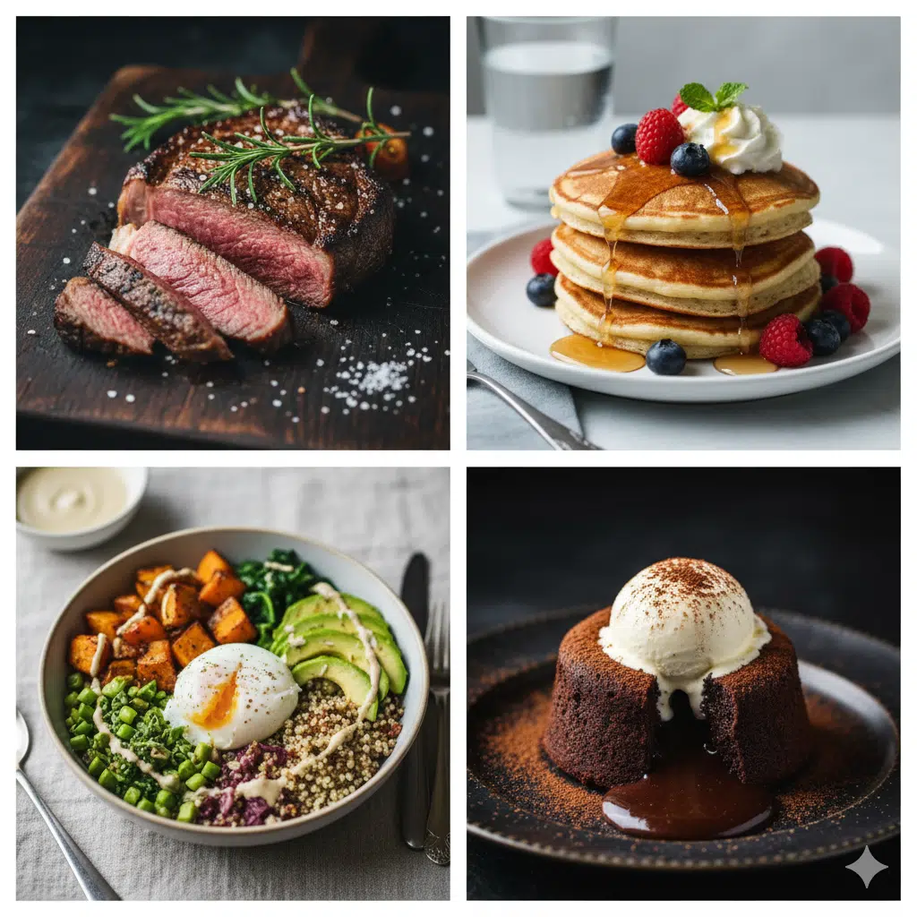 Food Photography, Pancakes and Dessert