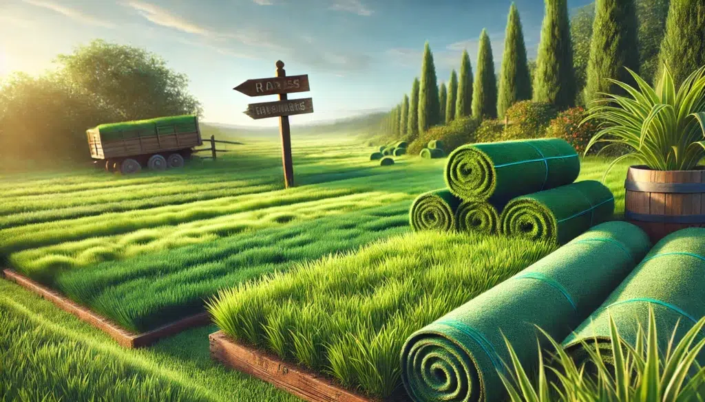 Grass and sod farm