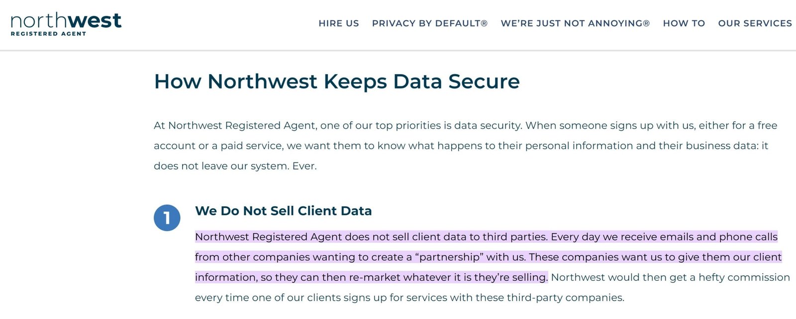 Northwest Privacy Policy 2023