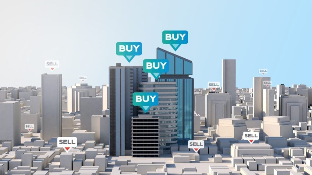 Modern building of property and real estate investment, 3d rendering. Should I form an LLC for real estate?