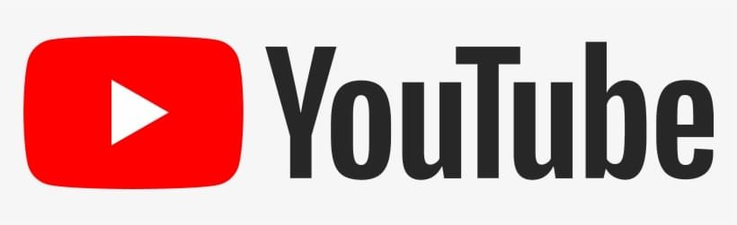 YouTube logo.